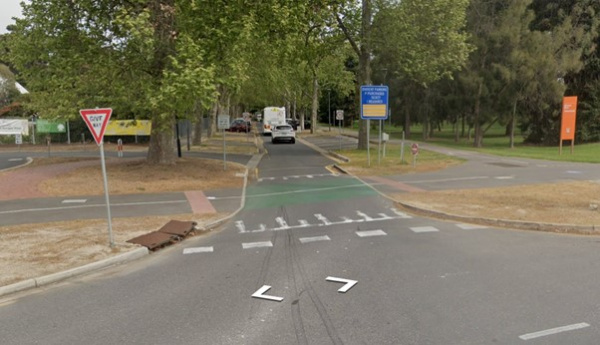 Example of a continuous path